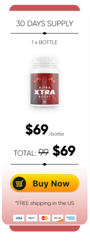 Alpha Xtra Boost - 1 bottle