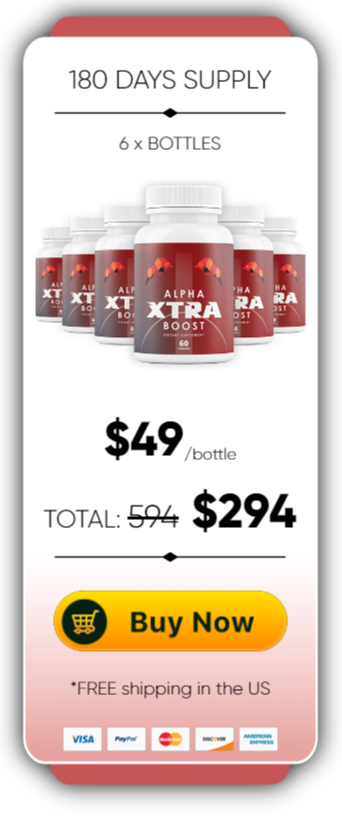 Alpha Xtra Boost - 6 bottles