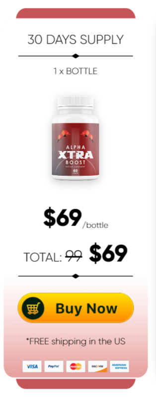 Alpha Xtra Boost - 1 bottle